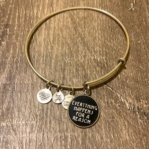 Alex and Ani Bracelet / Everything Happens for a Reason